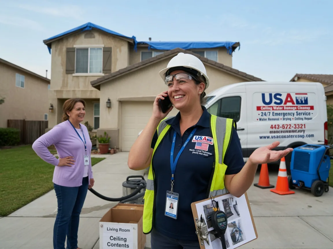 Ceiling Water Damage Restoration Cowden, IL FAQs